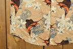 Vintage 1990s Puritan Fishing Swordfish Button Up Shirt