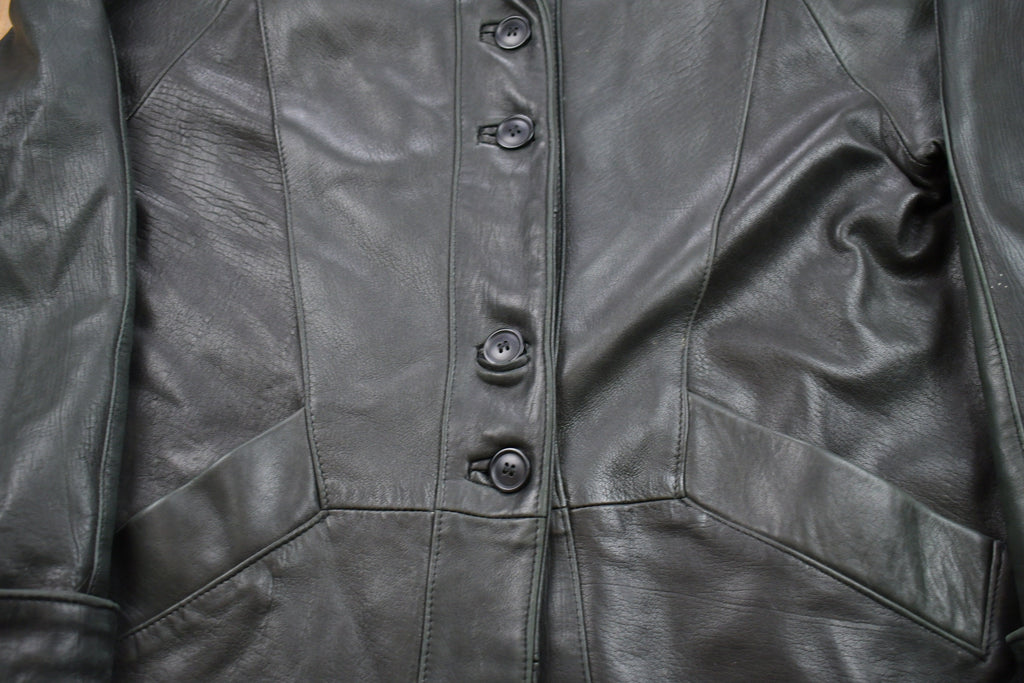 Vintage 1990s The Old Mill Leather Jacket