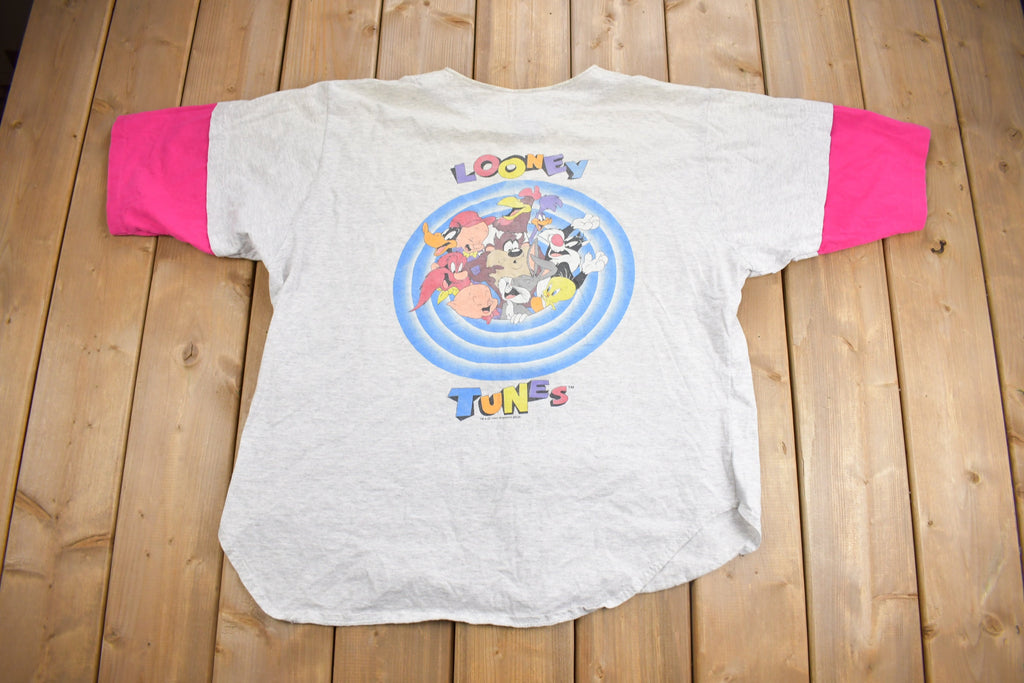 Vintage 1993 Looney Tunes Baseball Jersey Shirt