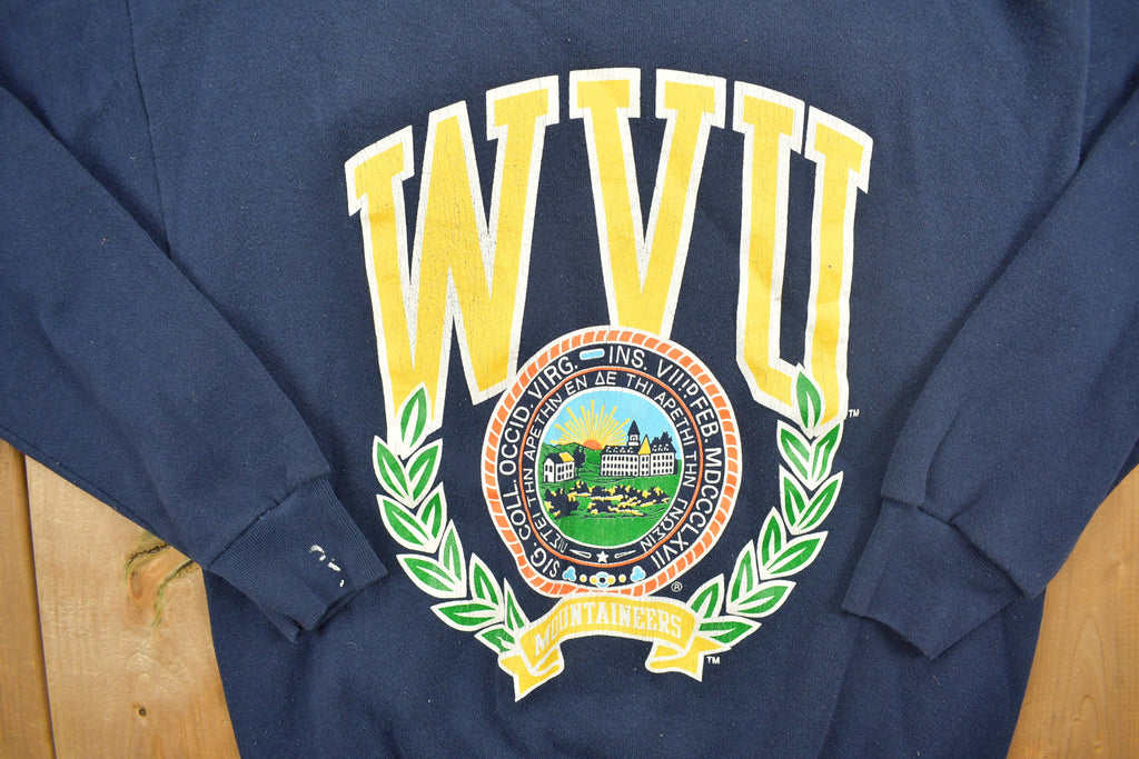 Vintage 1990's University of West Virginia Collegiate Crewneck