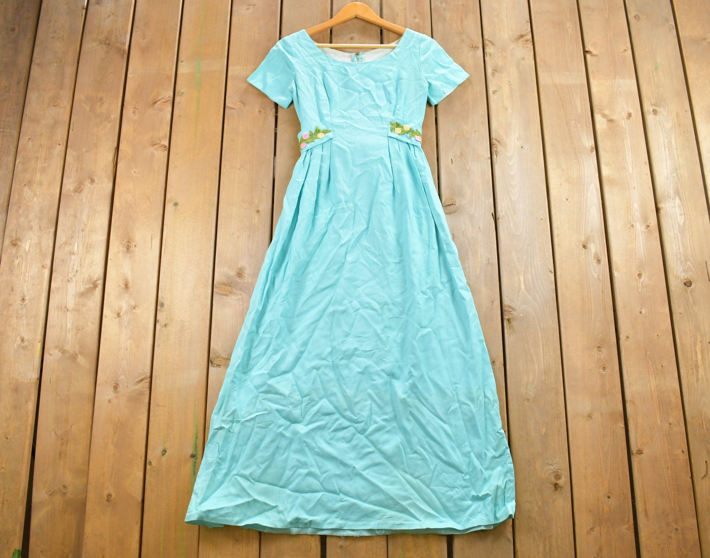 Vintage 1960s Maxi Dress