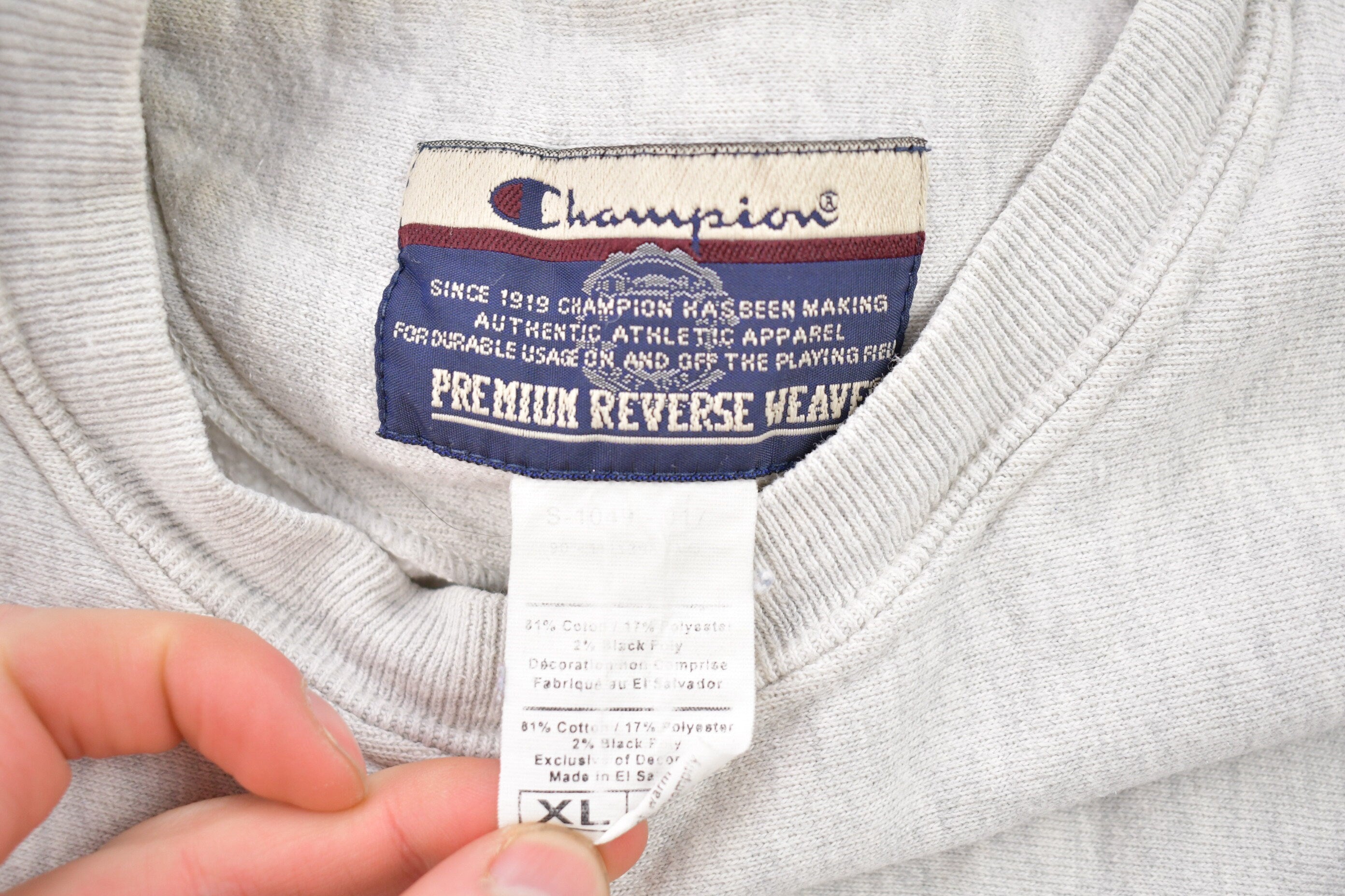 Vintage 1990s Champion Reverse Weave Sweatshirt