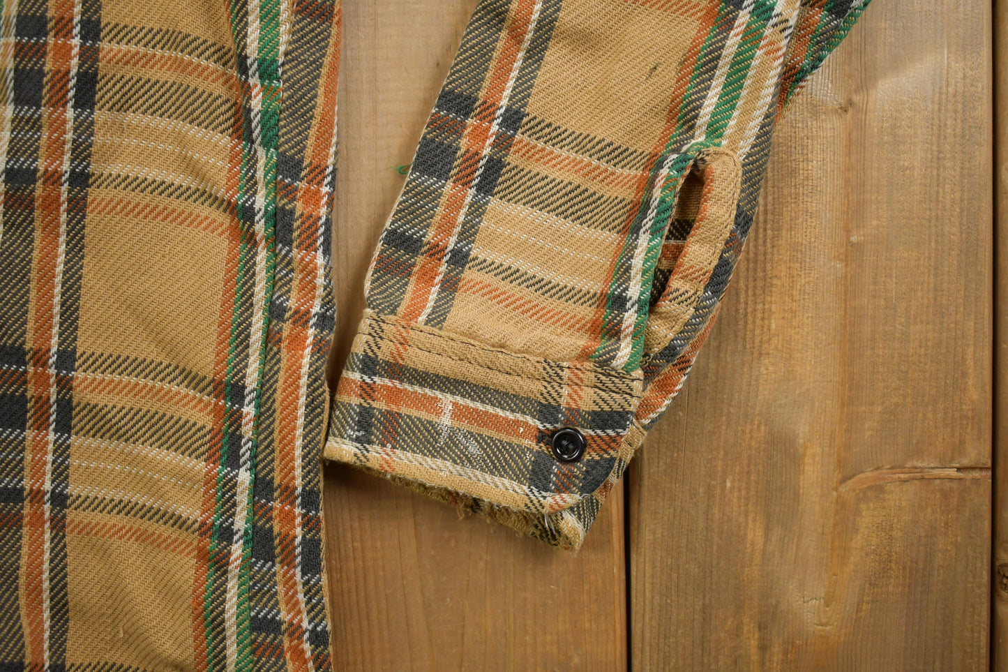 Vintage 1980s Big Mac Button Up Flannel / 1980s Button Up / Casual Wear / Workwear / Flannel Shirt / Tall