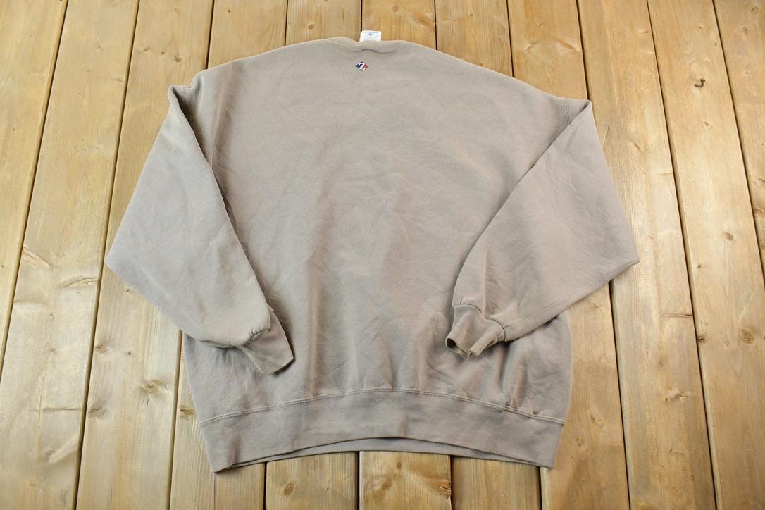 Vintage 1990s Jerzees Z Sport Blank Crewneck Sweatshirt