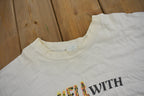 Vintage 1980s "To Hell With Work Let's Go To St Lucia" Souvenir T Shirt