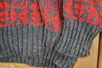 Vintage 1990s English Lane 100% Wool Knit Sweater