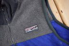 Vintage 1990s Two Tone Fleece Vest