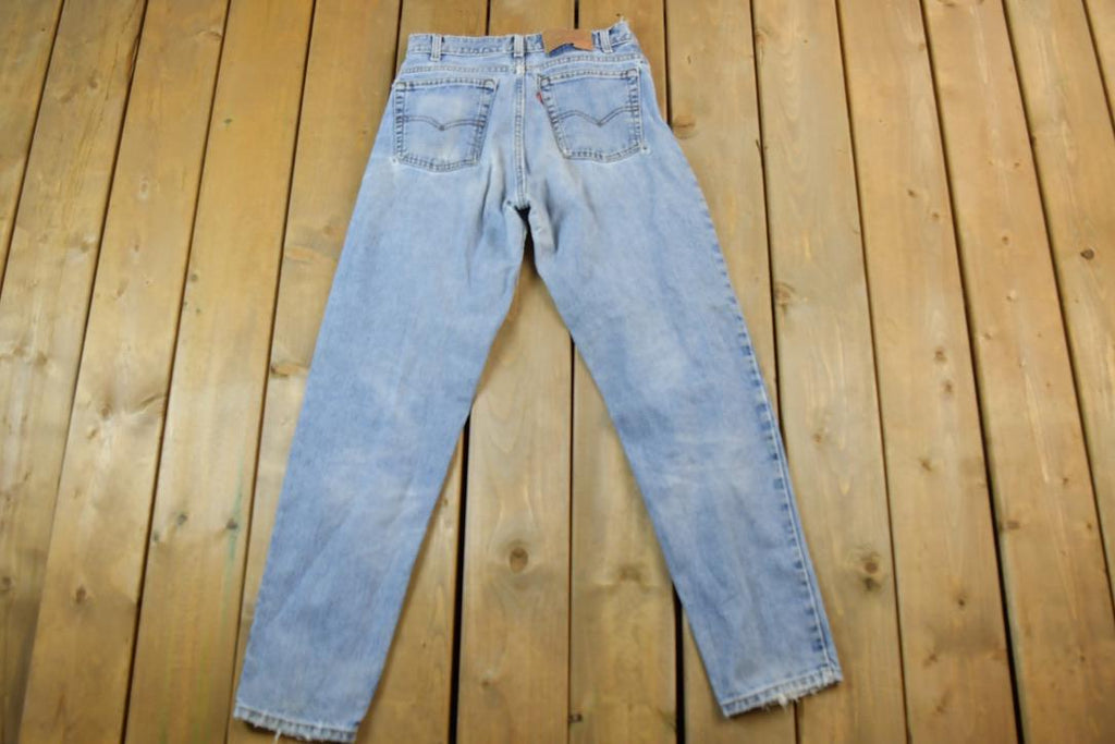 Vintage 1960s Levi Strauss Red Tab Denim Jeans Size 30 x 29 Made In USA