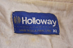 Vintage 1990s Holloway Scranton High Cheerleader Satin Hooded Jacket