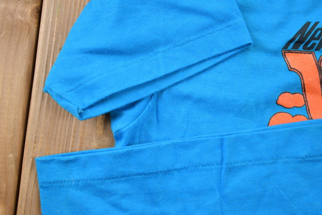 Vintage 1986 News Sun Sentinel 300,000 Souvenir T-Shirt 80s Hanes 50 50