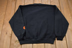 Vintage 1990s Fall Pumpkin Made In USA Autumn Crewneck Sweatshirt