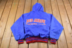 Vintage 1980s Red Arrow Soccer Club Half Zip Windbreaker Jacket