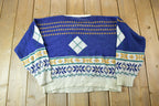 Vintage 1990s Entourage Knit Crewneck Sweater