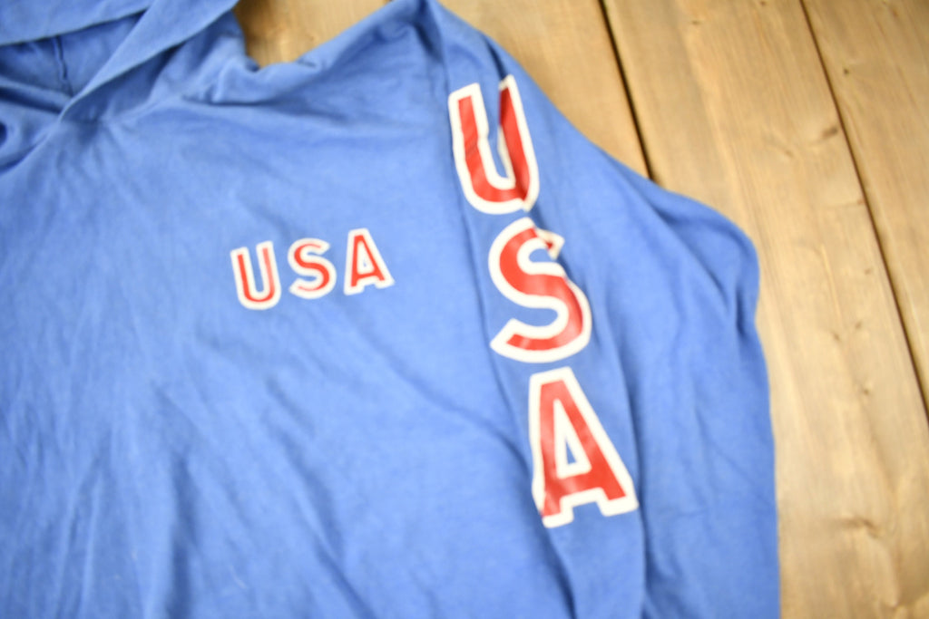Vintage 1970s USA Chalkine Graphic Hoodie