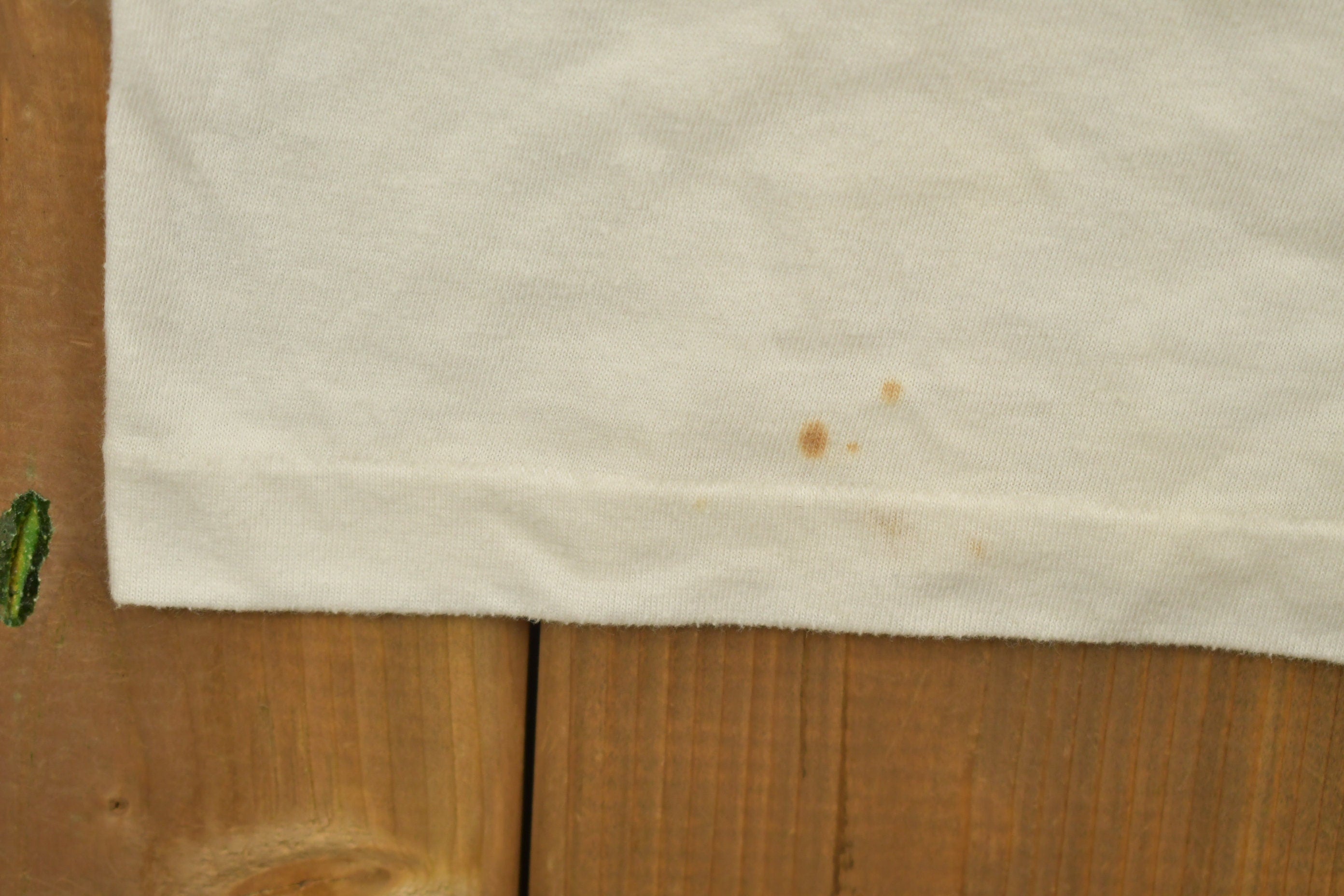 Vintage 1980s Blank White T Shirt