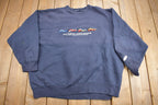 Vintage 1990s Wu Wear Worldwide Embroidered Crewneck Sweatshirt