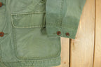 Vintage 1990s L.L. Bean Lined Barn Chore Jacket Men's Medium / Workwear / Streetwear / Barn Coat / 90s LL Bean