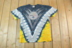 Vintage 1990s Pittsburgh Steelers Tye Dye NFL Graphic T-Shirt