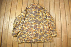 Vintage 1990S Mout'n Praire Duck Camo Parka Made In Korea