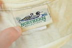 Vintage 1990s Northern Reflections Flowers Birds Graphic T-Shirt Mens L / Streetwear / Retro / Single Stitch / 90s Graphic Tee / Nature