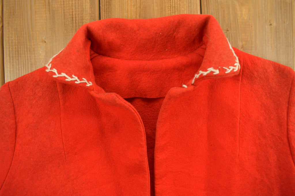Vintage 1950s Mexican Hand Embroidered Jacket