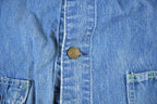 Vintage 1980s Key Imperial Denim Jean Chore Jacket Men's Large