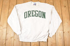 Vintage 1990s Oregon Russell Pro Cotton Heavyweight University Crewneck Sweater Mens XL