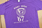 Vintage 1987 East High 20th Class Reunion Graphic T-Shirt