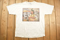 Vintage Y2K Native American Wolf Theme T Shirt