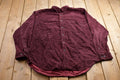 Vintage 1990s Eddie Bauer Red Plaid Flannel Button Up Shirt