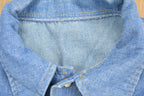 Vintage 1990s Blank Denim Button Up Shirt