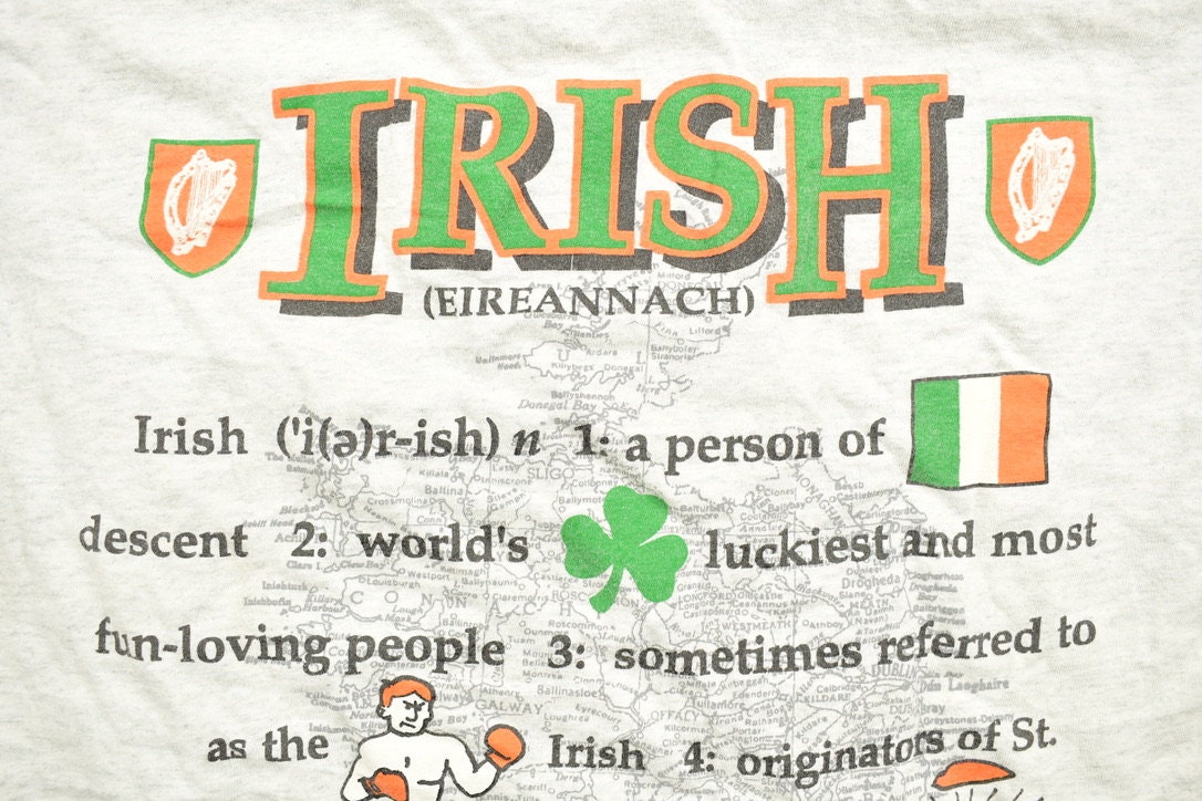 Vintage 1990s Irish St Patricks Day T Shirt