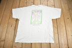 Vintage 1990s "The Only Ladder To The Stars Is Woven With Dreams" Graphic T Shirt  Vintage T Shirt  Graphic Tee  Single Stitch