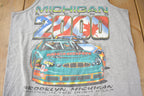 Vintage 2000 Michigan Racing Race Car Tank Top