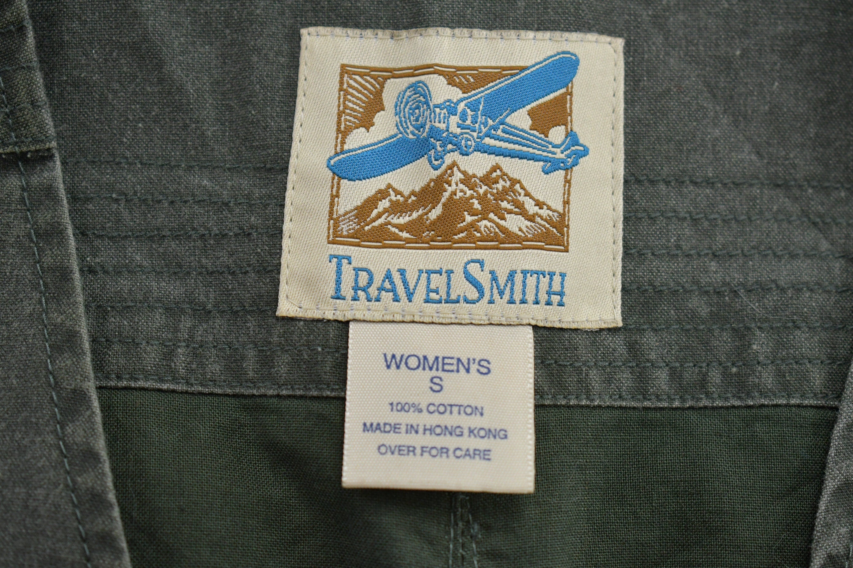 Vintage 1990s Travel Smith Cargo Vest  Vintage Denim  Streetwear  Vintage Fall Outerwear  Fall Jacket  Hunting  Fishing