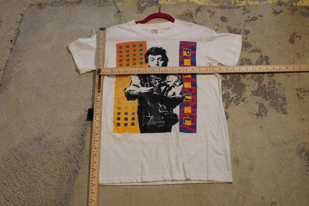 Vintage 1990 Paul McCartney World Tour Promo T Shirt