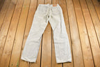 Vintage 1990s Levi's 505 Denim Low Rise Straight Leg Women's Jeans Size 34 x 31
