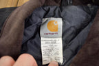 Vintage 1990s Carhartt Embroidered Winter Jacket Made In USA