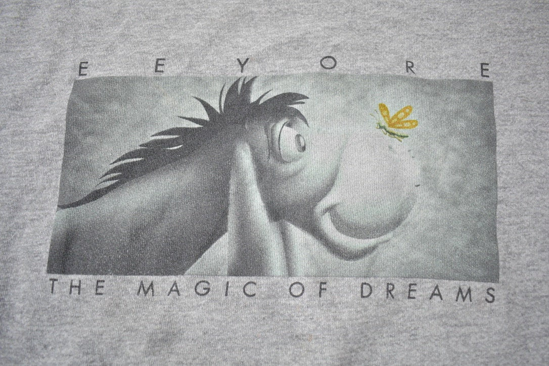 Vintage 1990s Eeyore The Magic Of Dreams Disney Crewneck