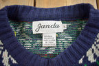 Vintage 1990s Janda Holiday Knit Crewneck Sweater
