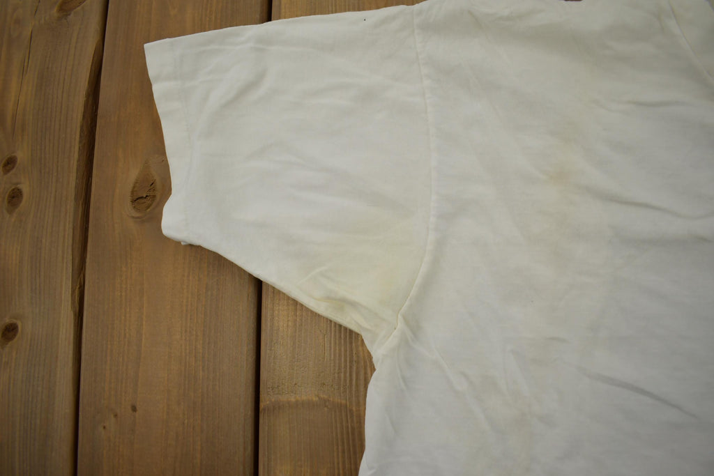 Vintage 1990s Banana Republic Safari Travel Graphic T-Shirt