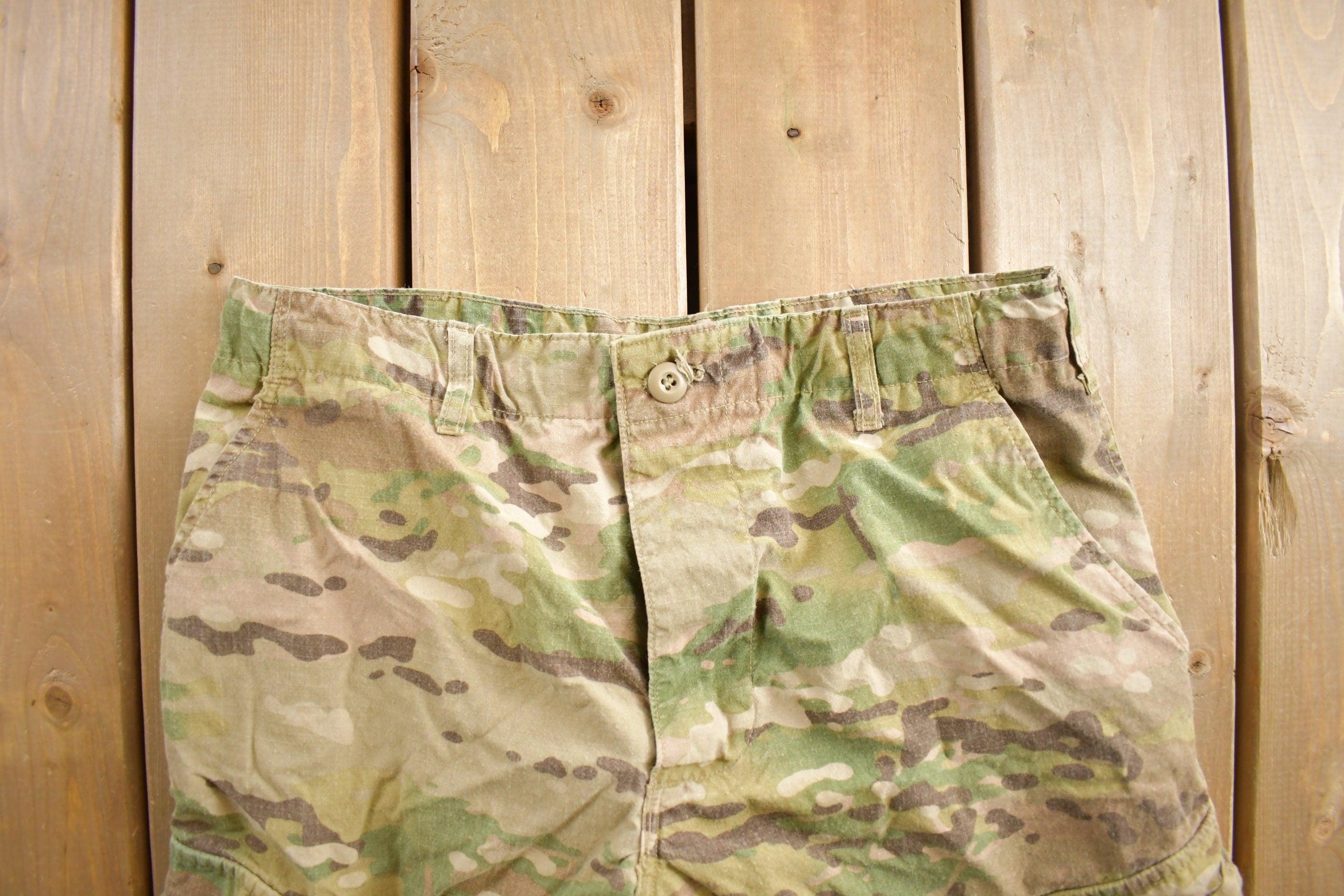 Vintage 1990s Army Duck Hunter Camouflage Cargo Pants Size 29 x 31