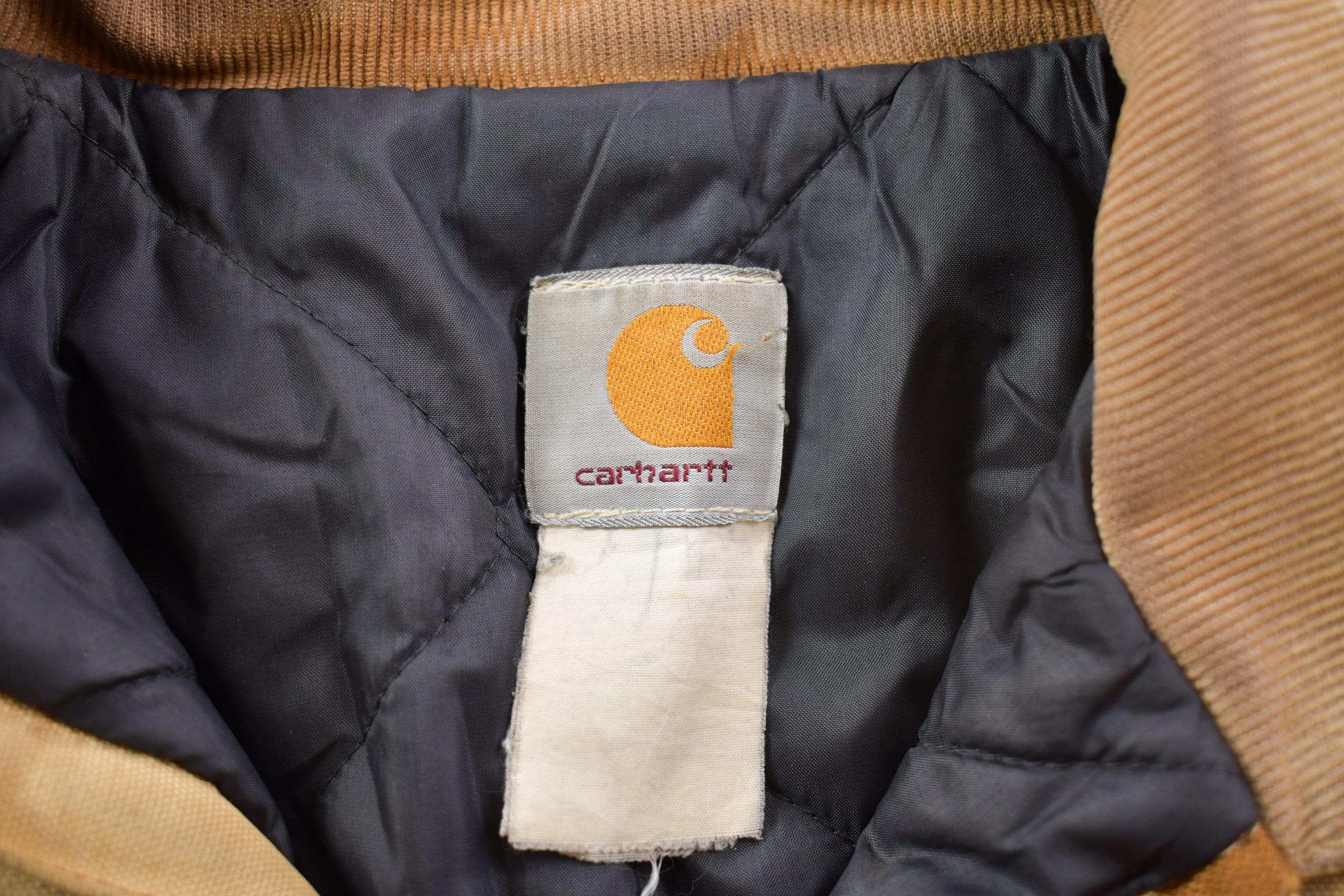 Vintage 1990s Carhartt Mens Naturally Distressed Triad Traditional Coat