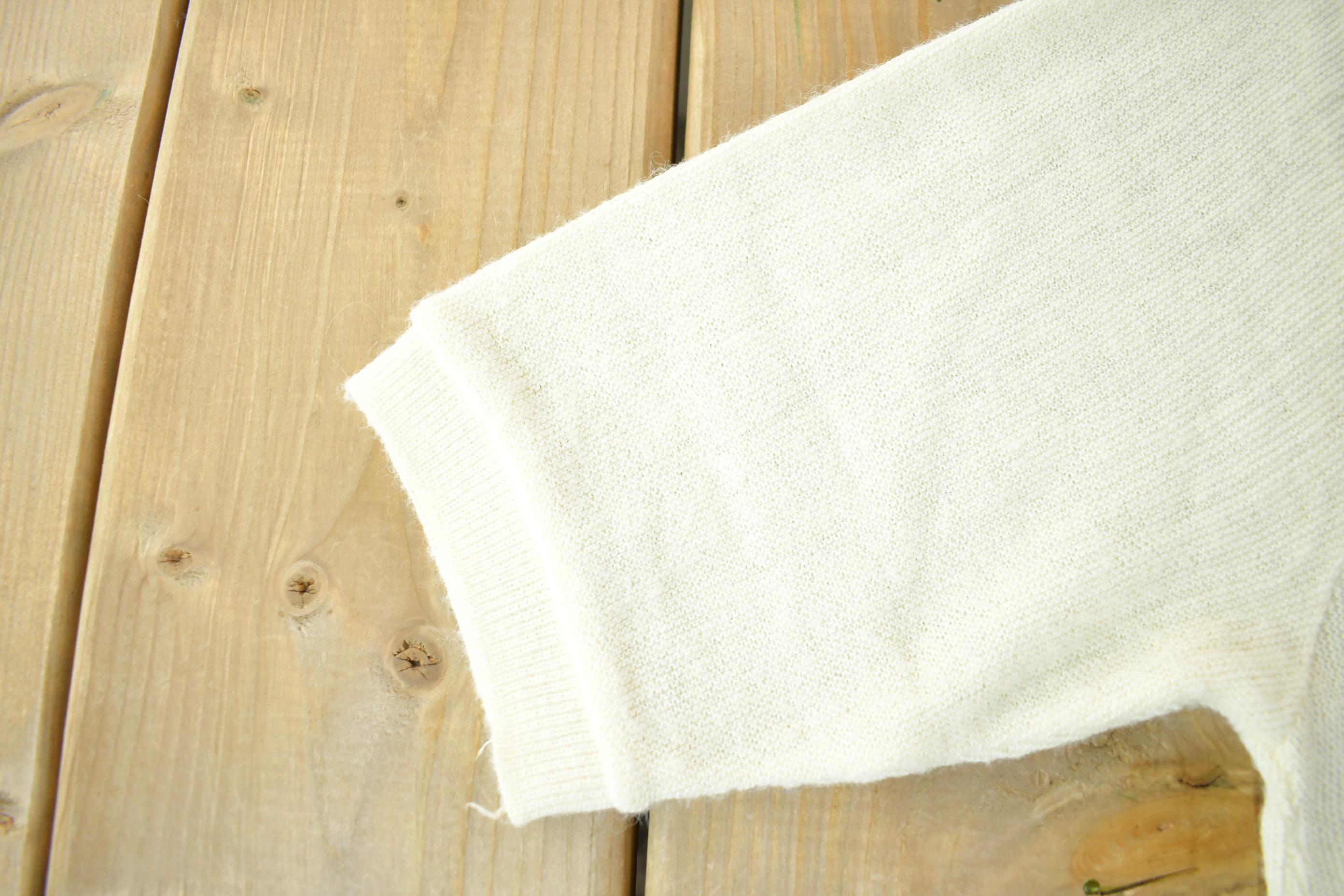 Vintage 1980s Knitted Short Sleeve Sweater