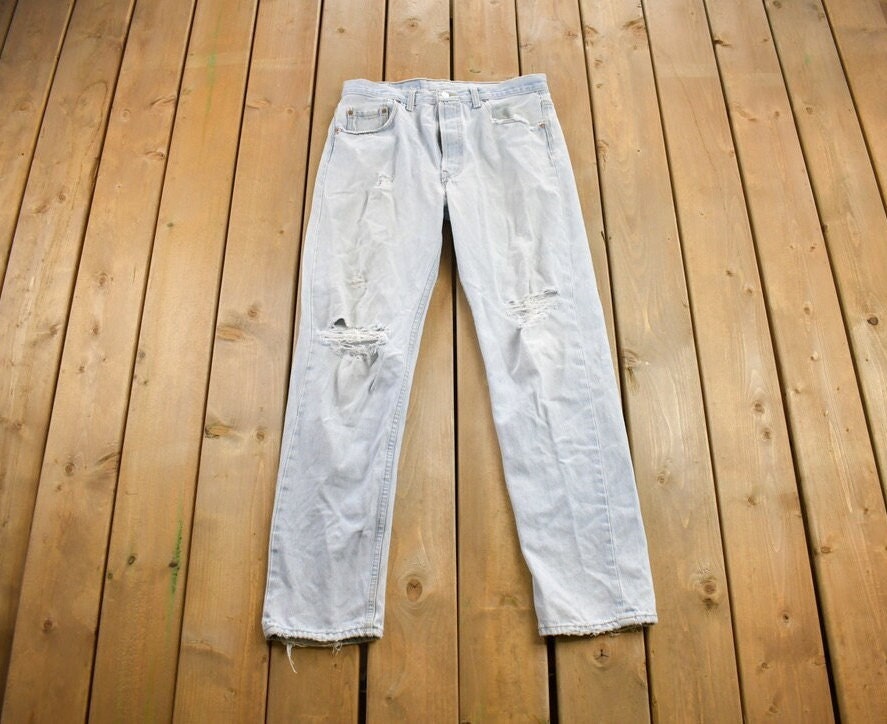 Vintage 1990s Levi's Faded Jeans Size 32x31