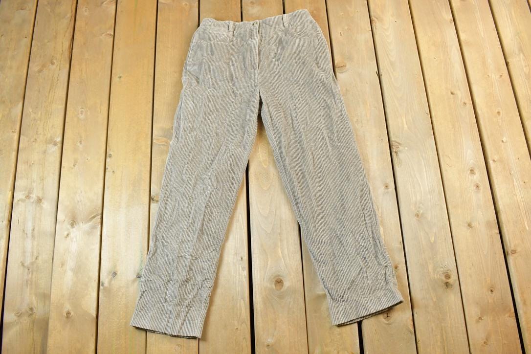 Vintage 1980's Talbots Corduroy Trousers Size 28 x 27
