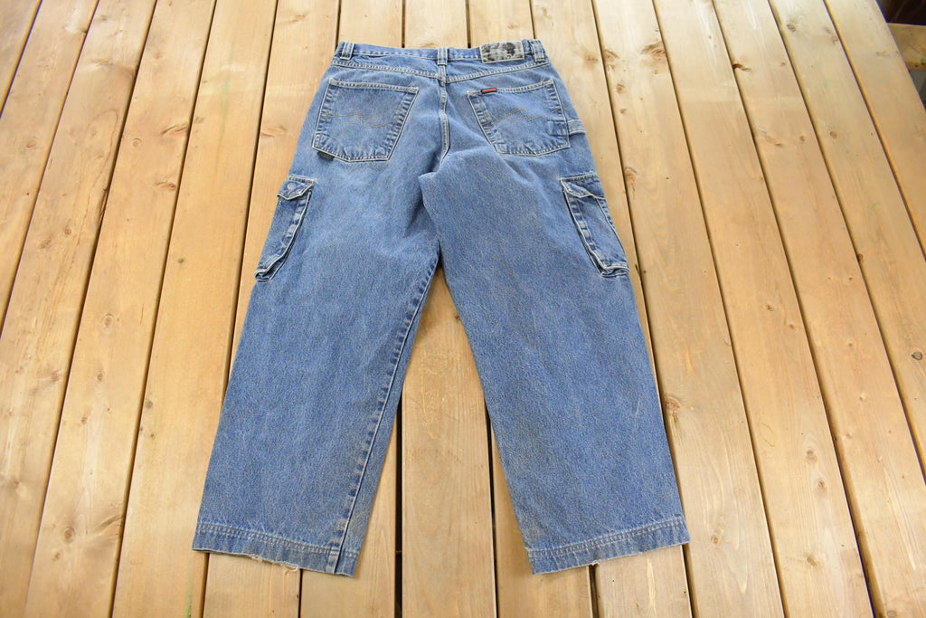 Vintage Y2K Fubu Cargo Denim Jeans Men's 34 x 29