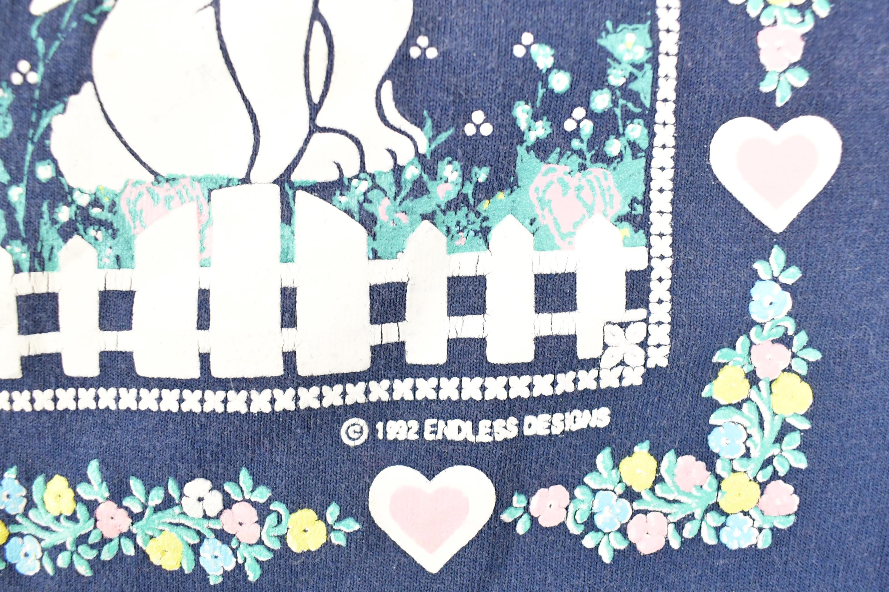 Vintage 1992 Endless Designs Farm Theme Souvenir Travel T-Shirt Men's L