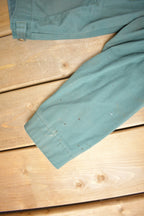 Vintage 1970s JP Plaid Lined Light Jacket  True Vintage  Workwear  Talon Zipper  Vintage Windbreaker