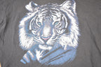 Vintage 1990s Siberian Tiger Souvenir Animal T-Shirt Men's L